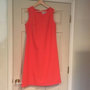 Salmon Sheath dress